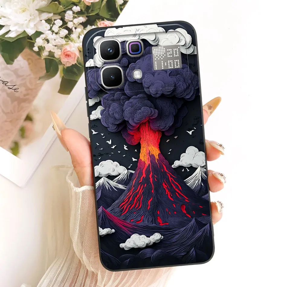 Fashion Dusk Beach Painting Soft Silicone Phone Case with Bumpers