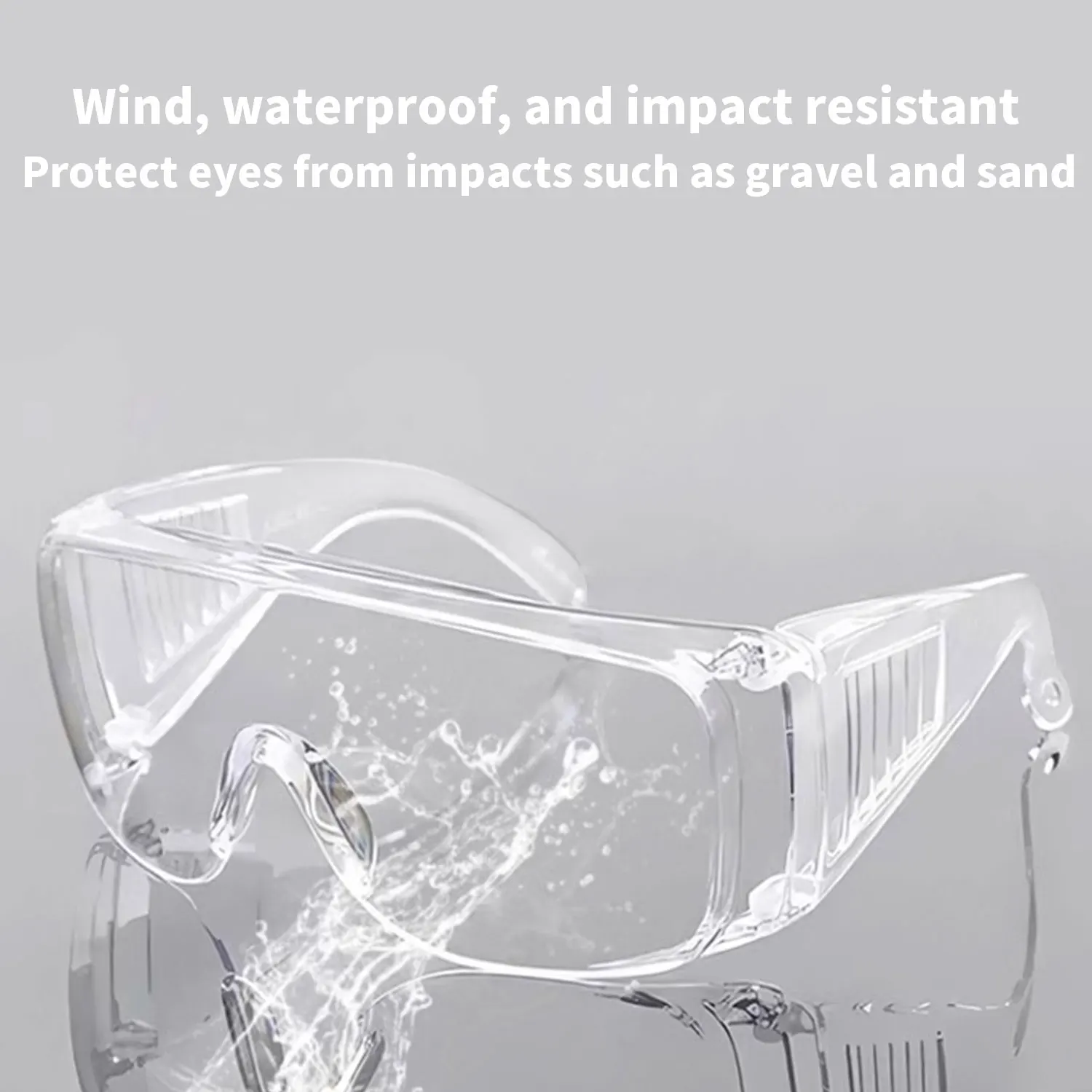 Stylish Clear Safety Glasses Surgery Patient Protection Lenses Prescription Goggles Ansi Z87 Anti Fog Dust Lab Industry Working protective goggles,protective glasses