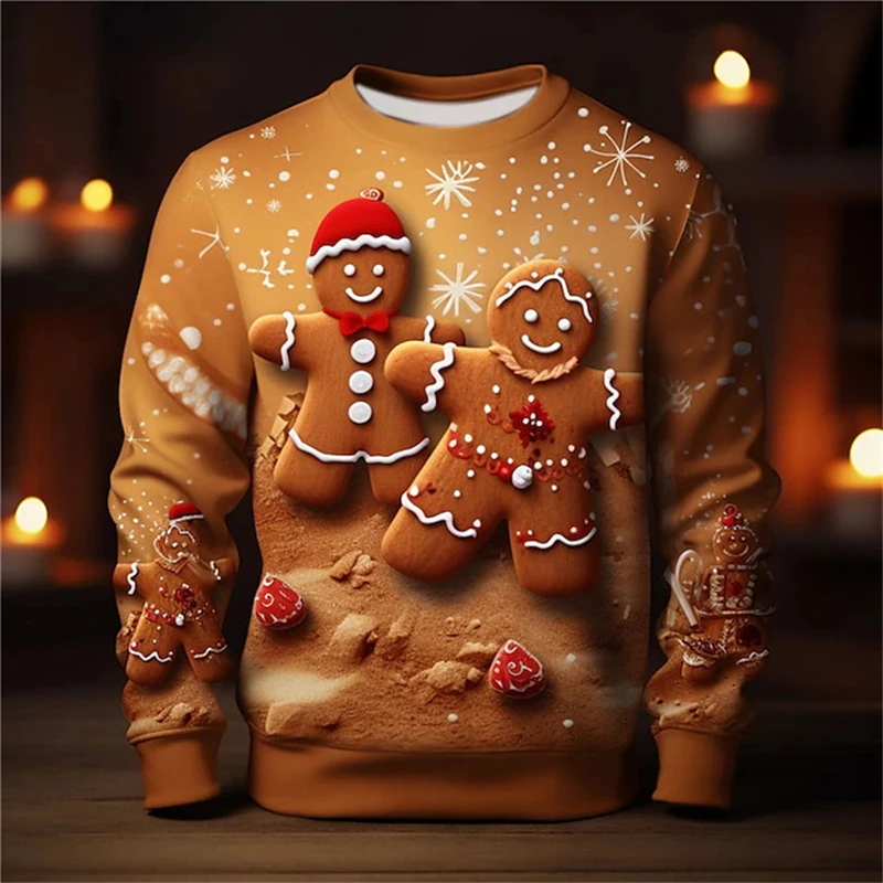Sweat Noël Petit biscuit unisexe 9 Sweat Noël Petit biscuit unisexe