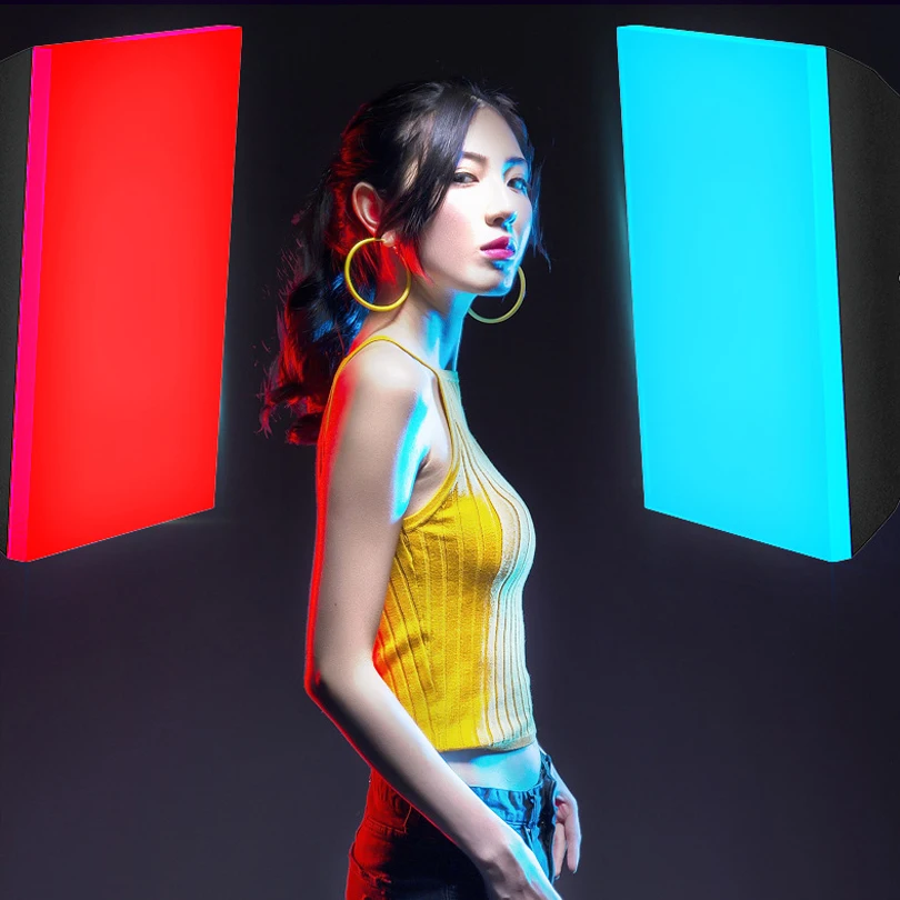 RGB 500W Multi Functional Photography Fill Light LED Video Light Remote Control COB Sun Lamp for Portrait Flash Studio Youtube