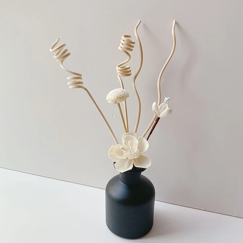 Artificial Flower Rattan Reed Sticks Fireless Fragrance Aroma Diffuser Refill Stick Replacement Diy Floral Ornaments Home Decor