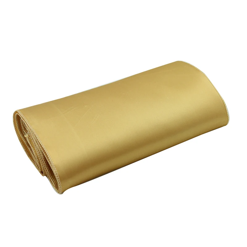 10 stücke Luxus Gold Tisch Läufer Solide Satin Tischdecke Tisch Läufer Tisch Flagge Abendessen Matten Hochzeit Party Dekoration Home Textil