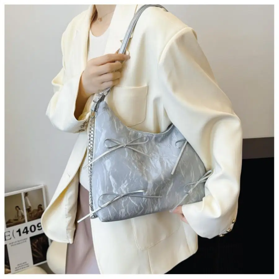 ETUDE handbags shark summer Korean version of the new bow lady handbag shoulder bag wholesale cross main image 1