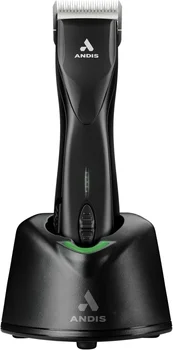 Detachable Blade Clipper Cordless Animal Dog Grooming Removable Lithium Ion Battery Charge Light Black 1