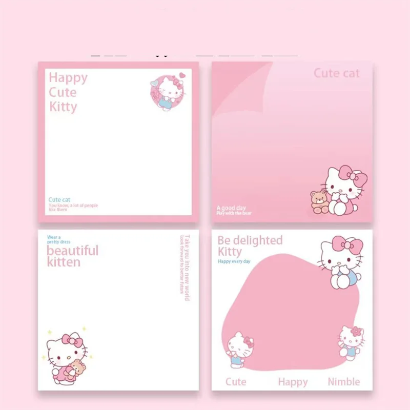 

24pcs/ лот Sanrio Kawaii Kitty памятка Pad Sticky Notes канцелярские принадлежности этикетка Notepad планировщик стикер Post School Supplies