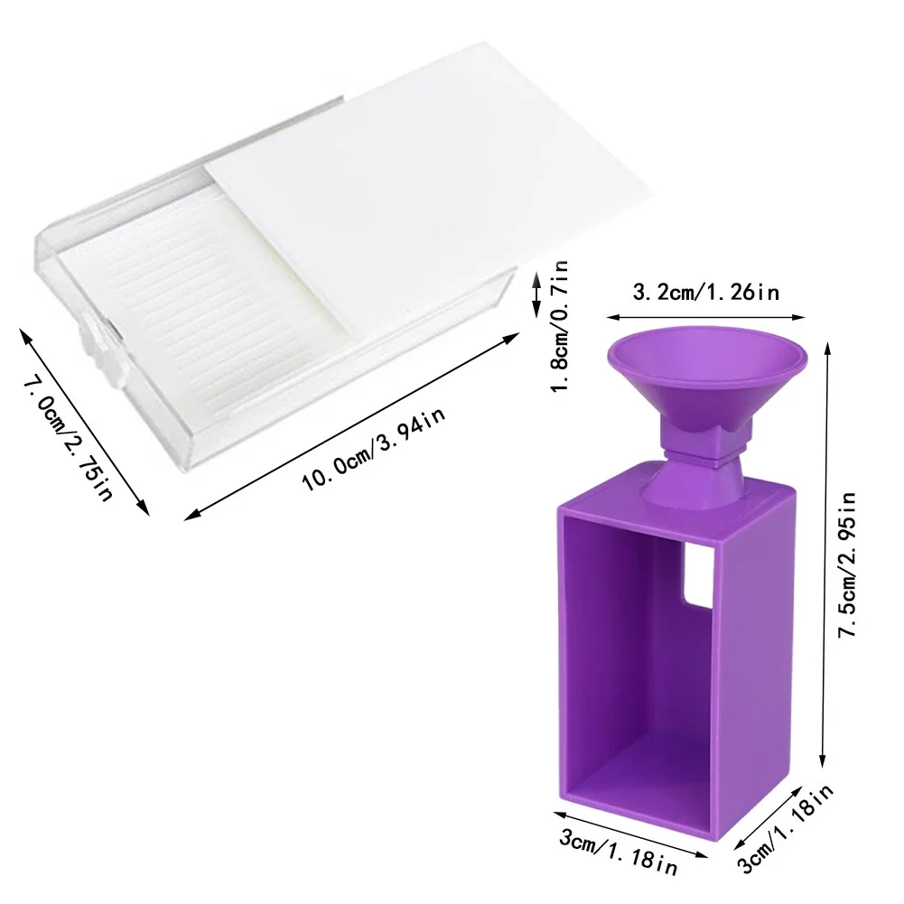 5D DIY Diamond Painting Tray with Drills Funnel Diamond Painting Tool Tray Diamond Painting Accessories and Tools for Adults