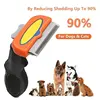 Pet Brush For Dogs Cats Comb Pet Hair Removal Brush Pet Massage Comb Hair Remove Floating Hair Cleaning Cat Dog Grooming Comb