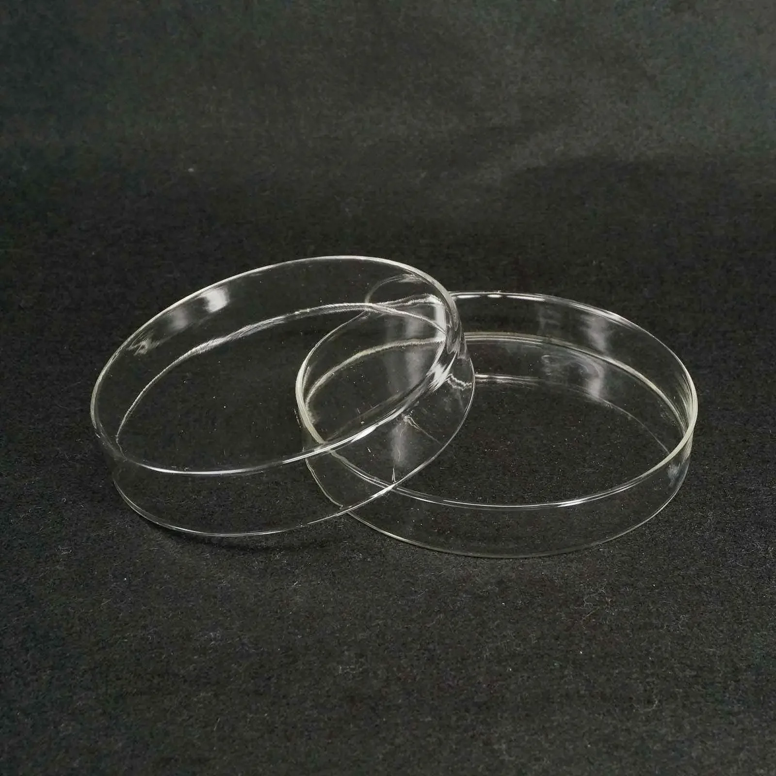 Borosilicate Glass Petri Culture Dish Plate 75mm with cover For Chemistry Laboratory