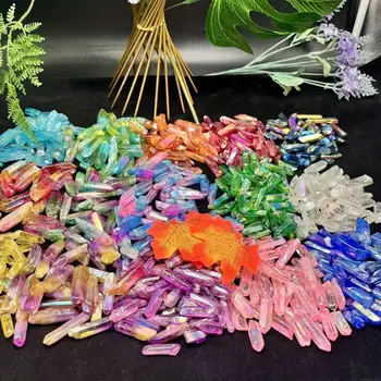 Titanium Aura Quartz Crystal Points 1