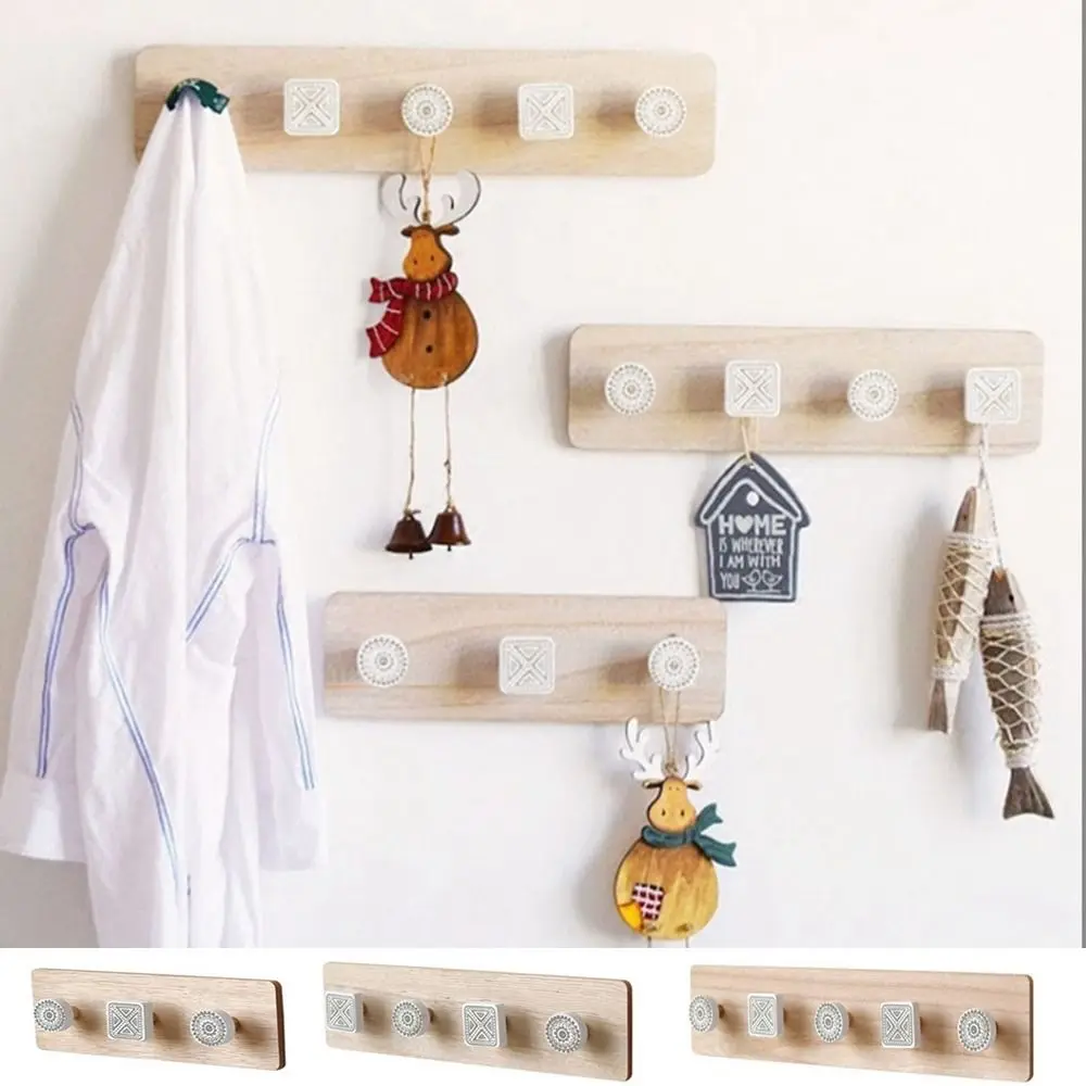Nordic Homestay Clothing And Hat Decoration Hook Creative Home Hotel Entrance Living Room Wall Hanging Clothing And Hat Hook 5