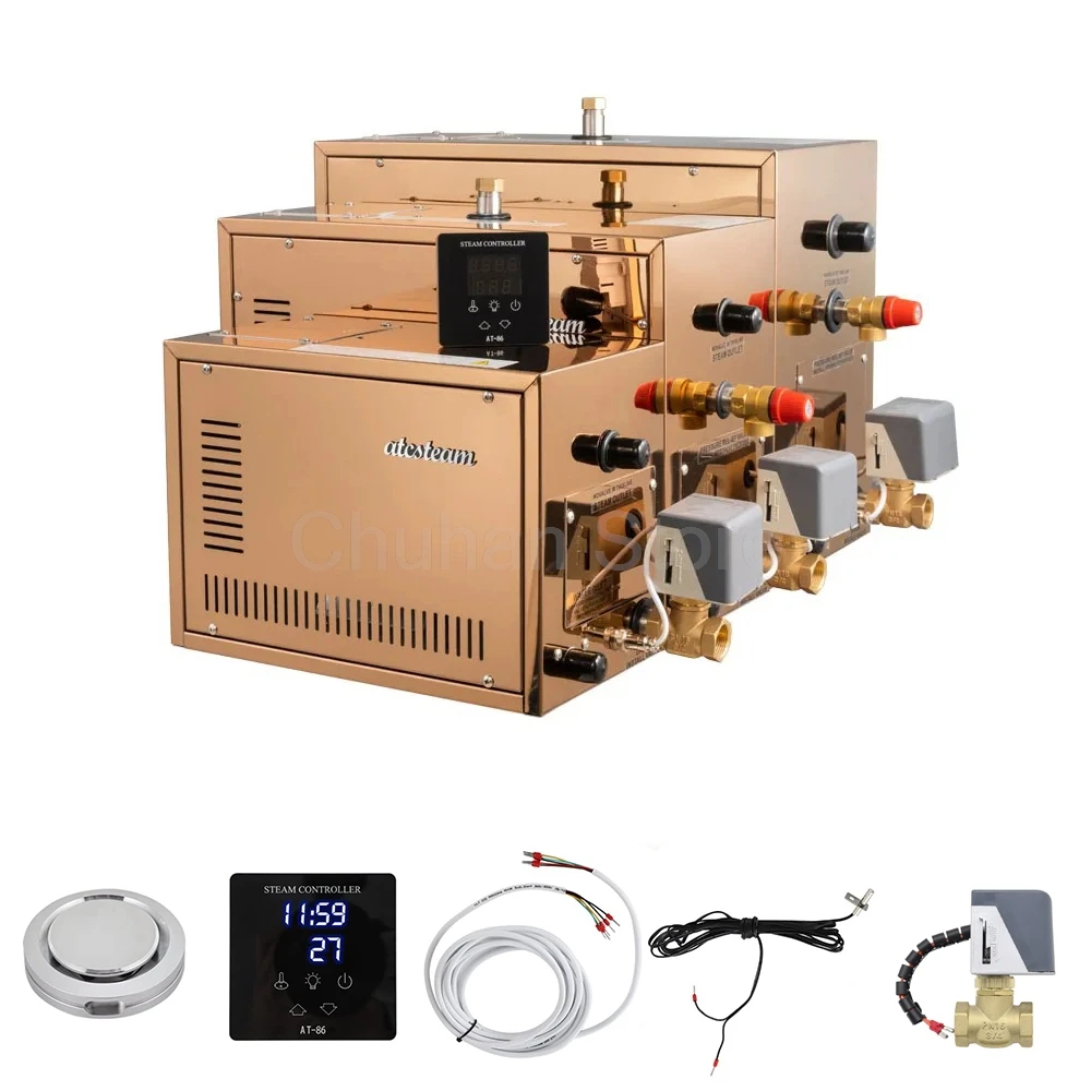 ChuHan AT-30S 3KW Home Wet Steam Rooms Steam Bath Generator Household Steaming Sauna Room Steam Bath Sauna Machine For SpaRoom 5
