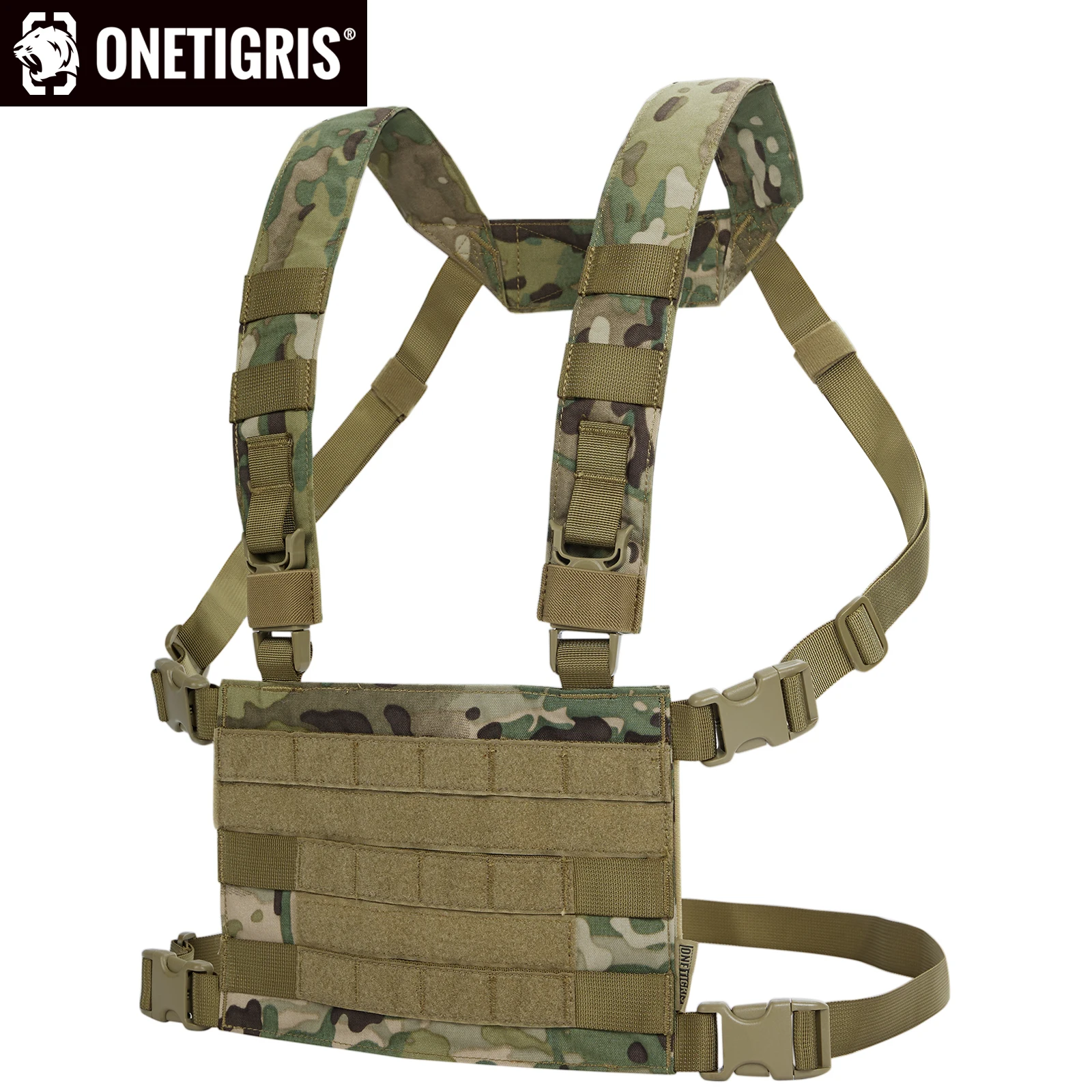 ONETIGRIS タクティカル MOLLE チェストリグ ROC ベストハーネス