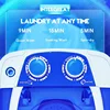 INTERGREAT Portable Washing Machine, 11 Lbs Mini Small Washer Machine, Single Tub Laundry Washer for Apartments, Dorms,Traveling 3