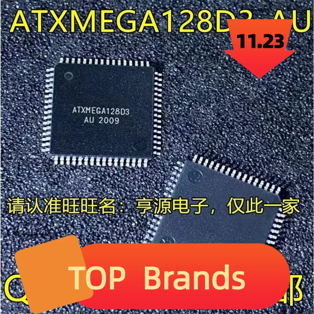 

Оригинальный новый оригинальный чипсет ATXMEGA128D3-AU QFP64 IC, 1-10 шт.