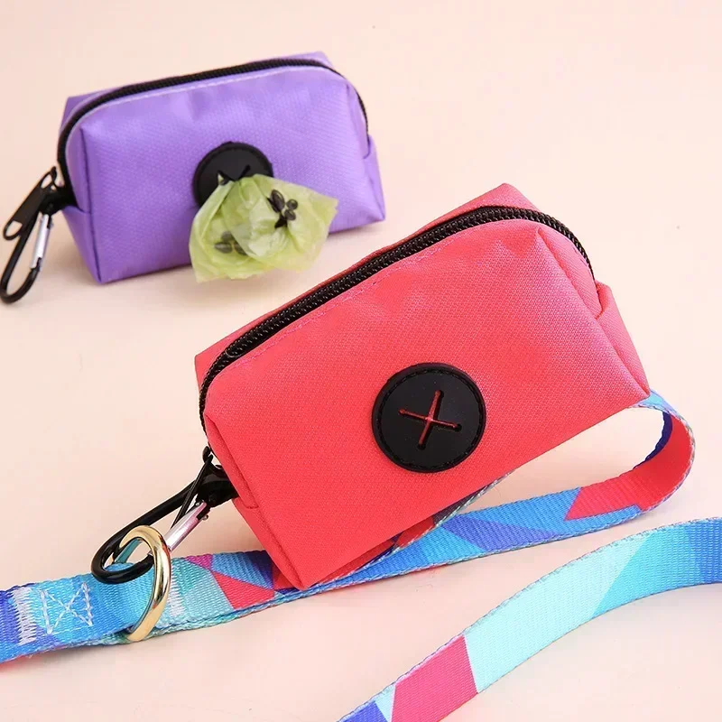 Dog Poop Bag Carrier Portable Pet Waste Bag Dispenser Dog Garbage Holder Cleaning Supplies
