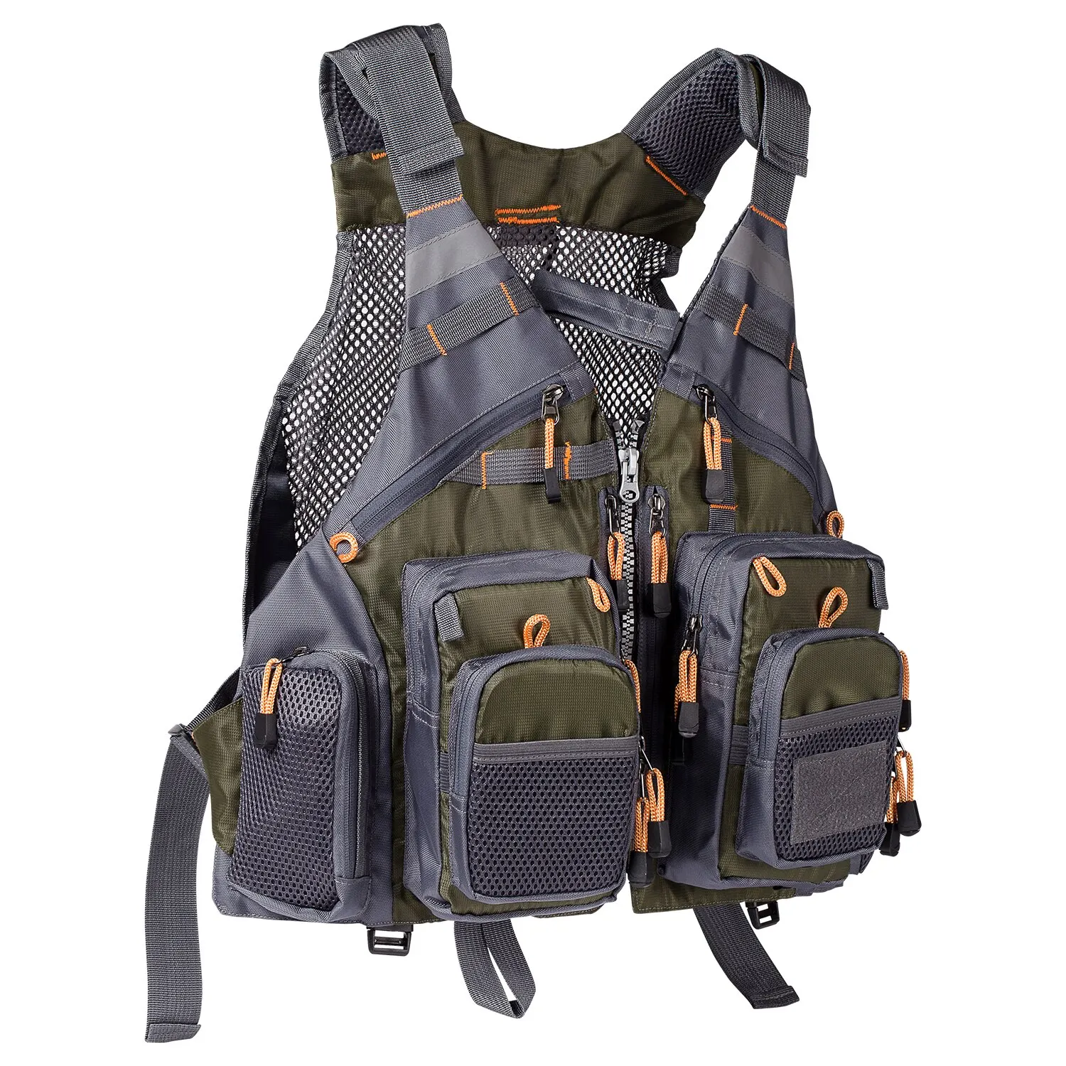 Breathable Adjustable Fishing Vest 1