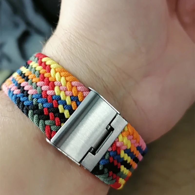 Correa de nailon elástico compatible con Huawei Watch Fit Band, pulseras  elásticas deportivas trenzadas ajustables para mujeres y hombres, correas  para Huawei Watch Fit Band (11) : Precio Guatemala