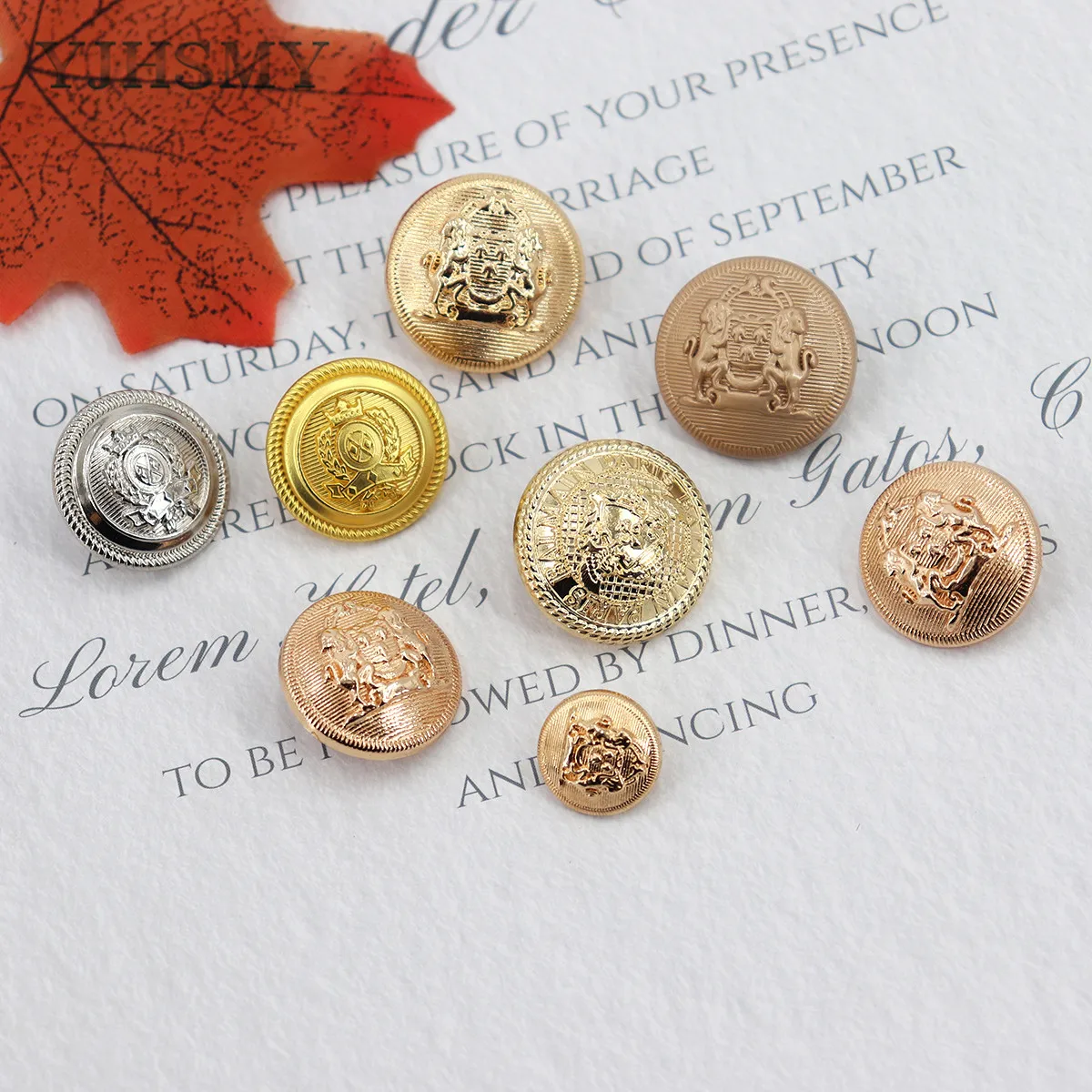 10 Pcs Gold Vintage Antique Metal Blazer Button Lion Buttons for Suits  Sport Coat Uniform Jacket - AliExpress