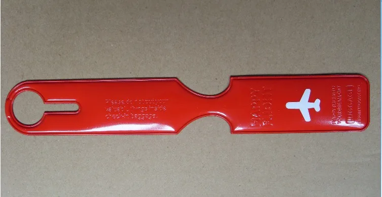Gepäckanhänger-Abdeckung, Koffer aus PU-Leder, Ausweis-Adress-Clip, Gepäckanhänger, tragbares Etikett – Detail 21