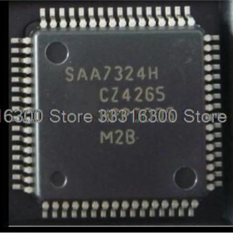 

10 шт. Новый аудио декодирование SAA7324H/M2B SAA7324H QFP64 чип процессора IC