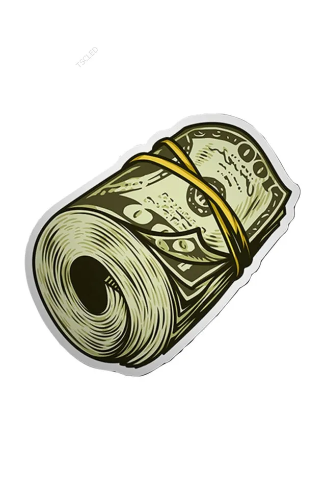 

Dollar Money Car Sticker Adhesive 15cm