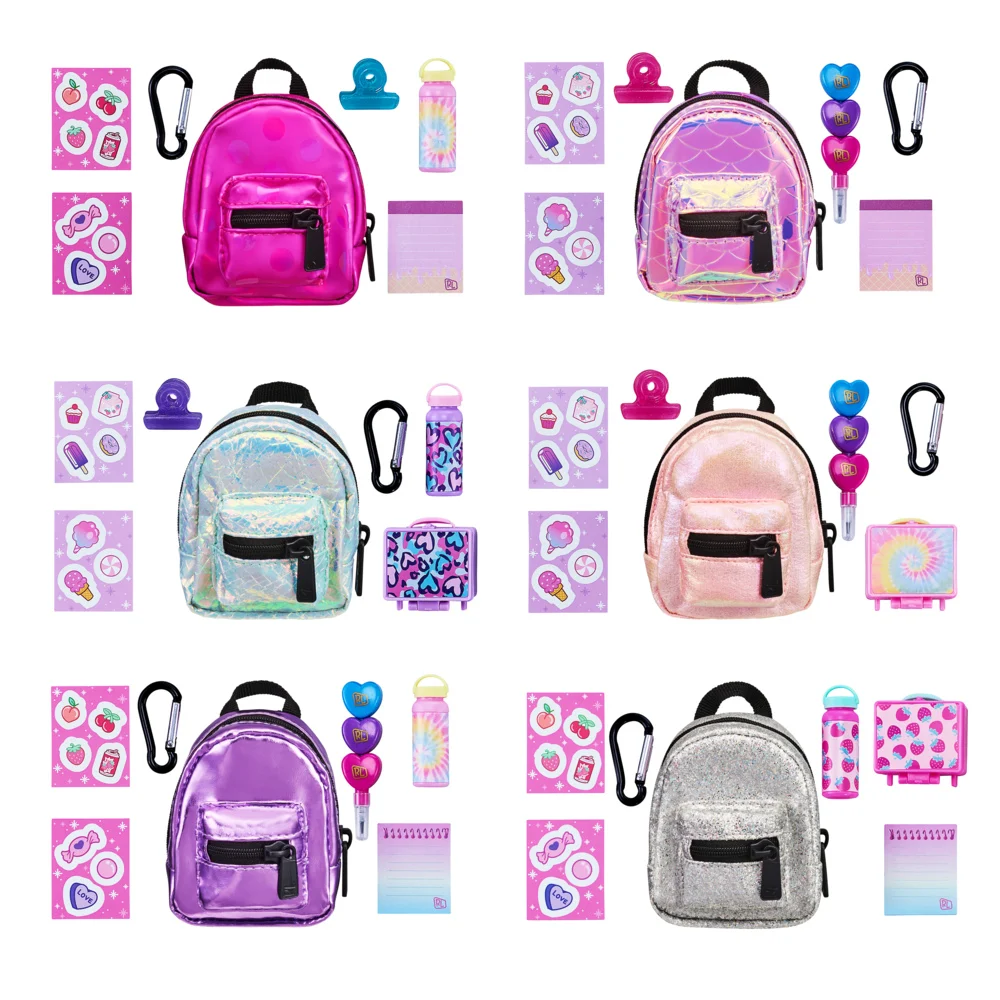 Real Littles Backpack Mini Bags Single Pack Collection Surprise Toy Handbag  Children's Toy Girl Birthday Gift Surprise Kids Gift