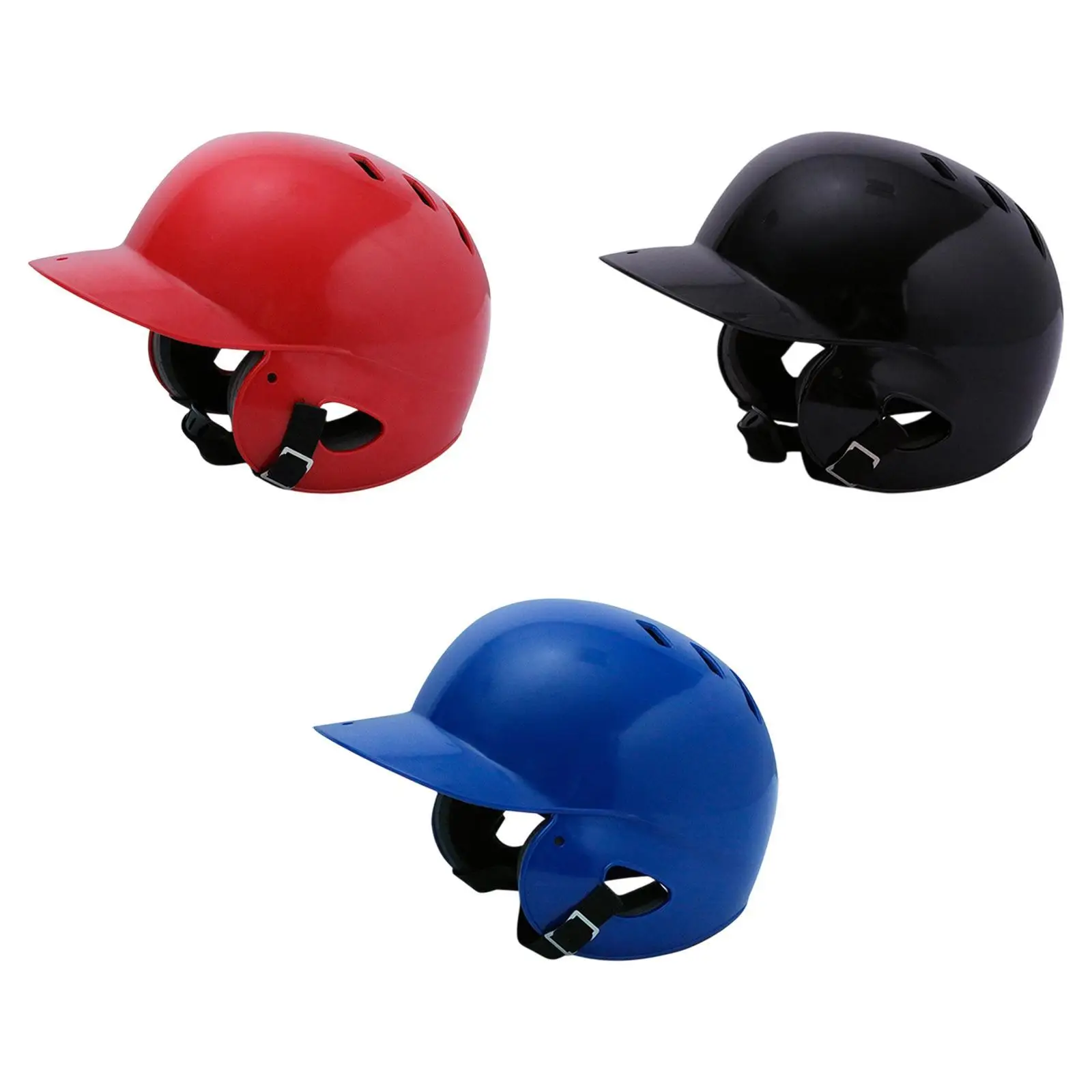 Baseball Batting Helmet Breathable Shock Absorbing Fastpitch Softball Helmet Guard for Tournament Outdoors Training Match Sports