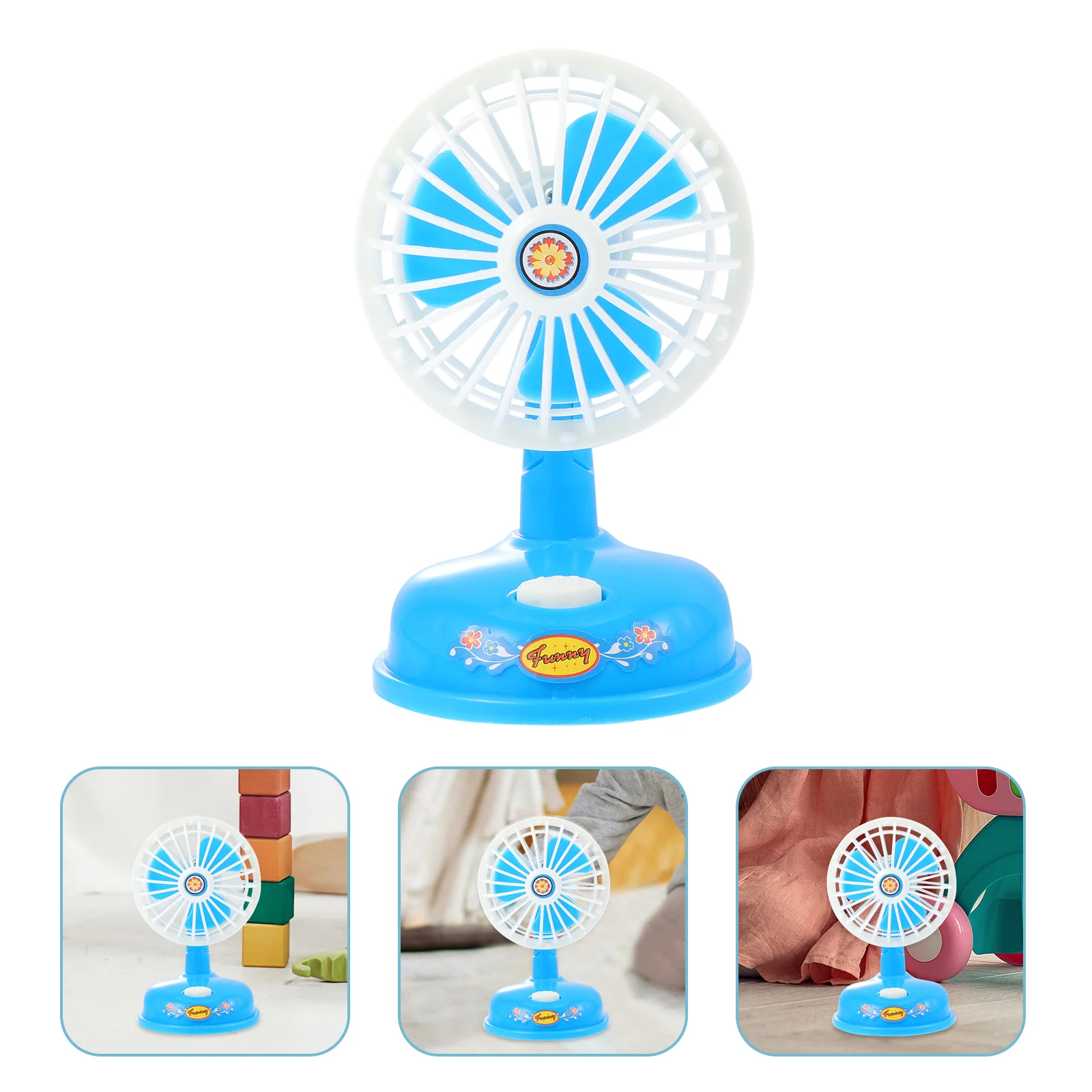 

Simulation Electric Fan Childrens Toys Play House Simulated Home Appliance Cosplay Plaything Plastic Creative