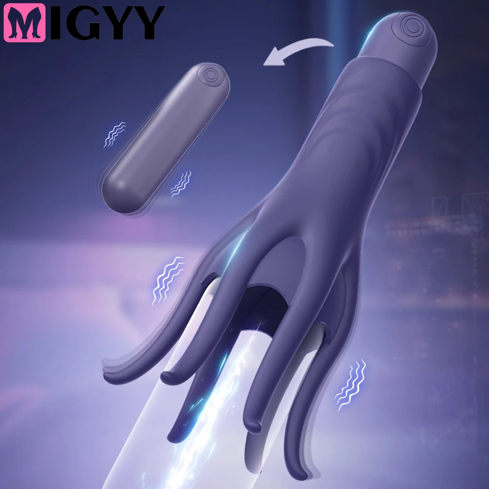 Penis Training Vibrator Männlicher Masturbator Eichel Stimulator Sex Spielzeug für Ejakulation Verzögerung Training Männlicher Masturbator Lieferungen Für Erwachsene 1