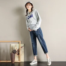 

Maternity Jeans Pregnancy Pants Clothes for Pregnant Women Maternity Pants Abdomen Extension Pregnant Mommy Maternity Clothing