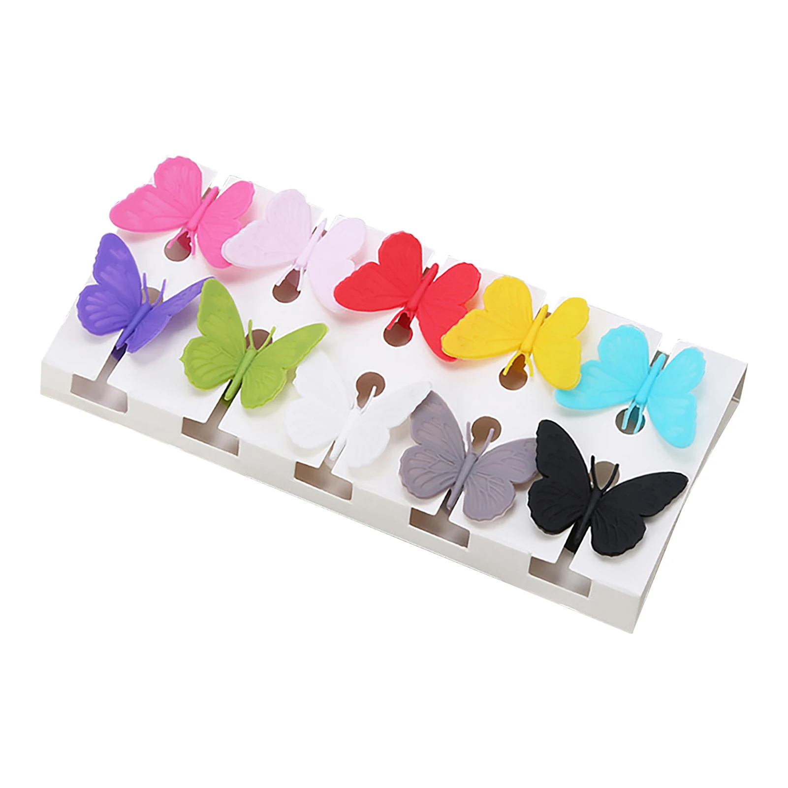 

Вечерние Bar Hostess декоративный подарок с присоской для бутылок милый винный бокал очаровательные гости силиконовый маркер-бабочка