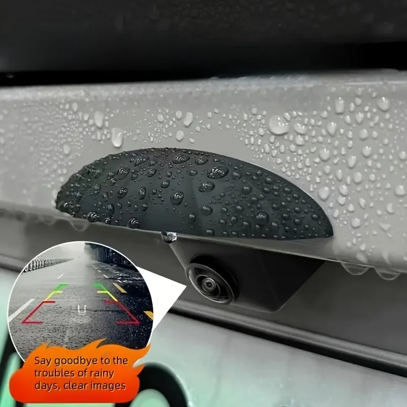 A Car Rear Camera HD Reversing Rain Cover Silicone Weatherproof Rainproof Protection For Ideal Cars Supplies Accessories Camera