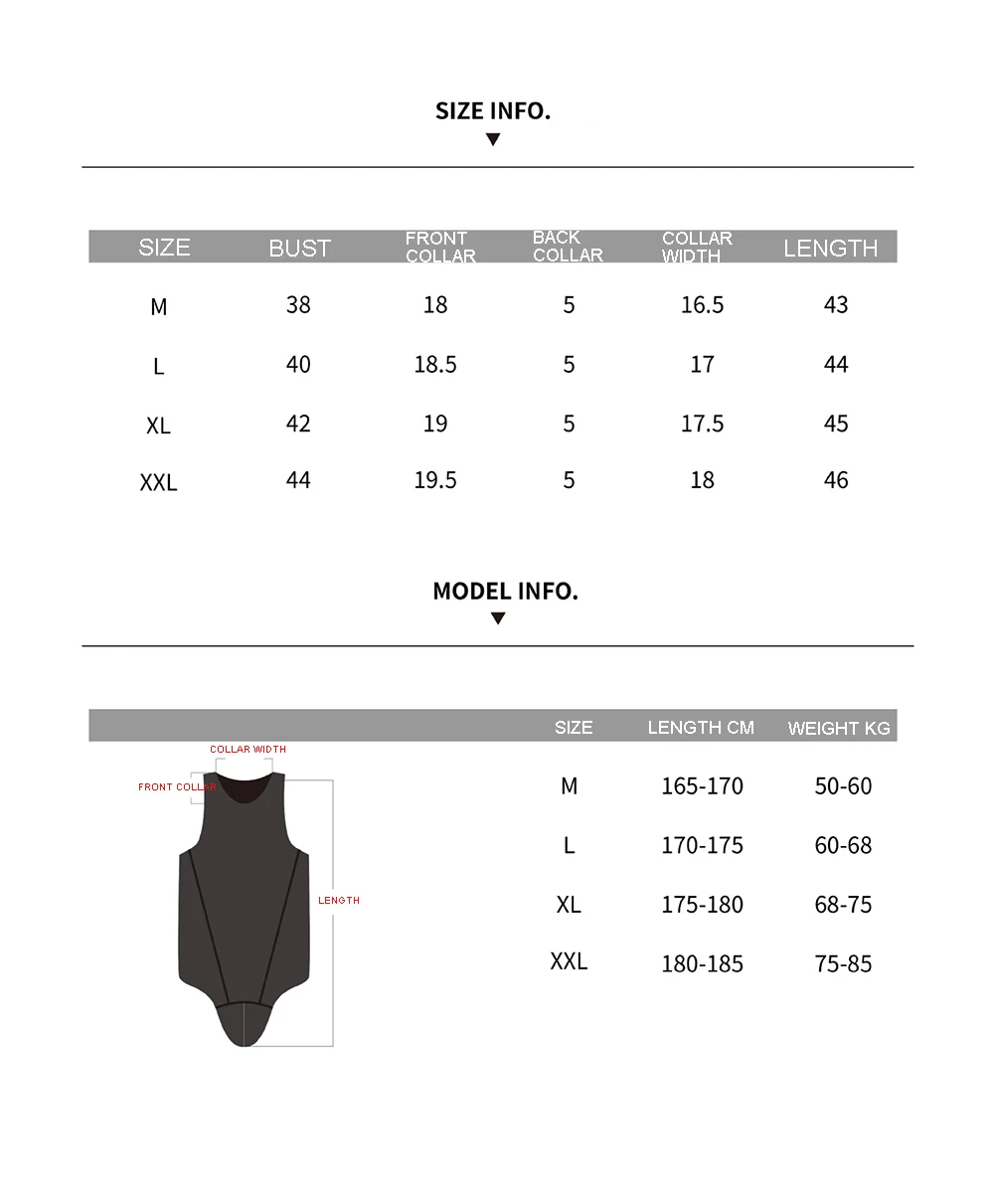 Description Picture 2 of itemTAUWELL Fashion Fitness Bodysuit Men Underwear Sexy Mesh Breathable Undershirts Singlet Men's Shapewear