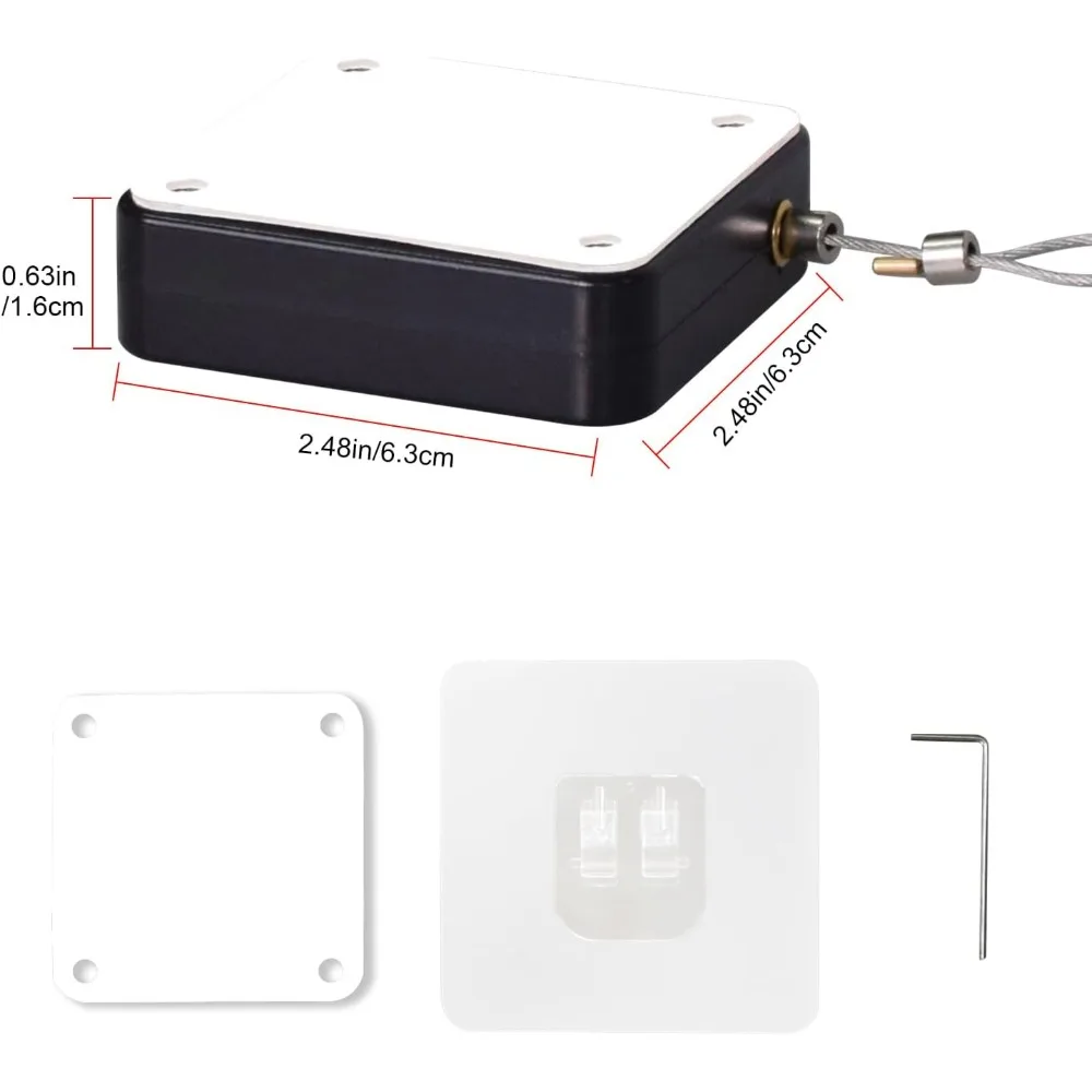 Sliding Door Office Bathroom Bedroom Household Automatic Drawstring Door Closer Simple Silent and Non Punching Door Closer