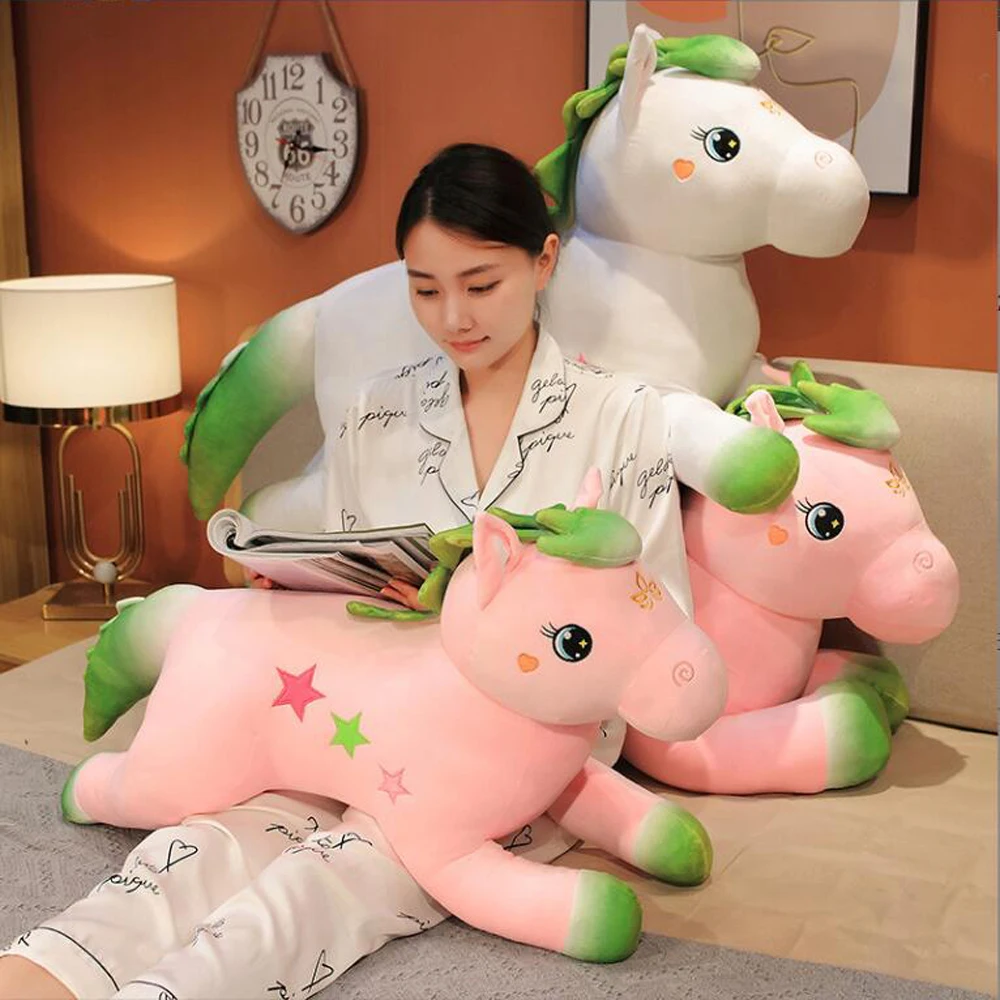 Cartoon Unicorn Sleeping Pillow Stuffed Children Plush Toy