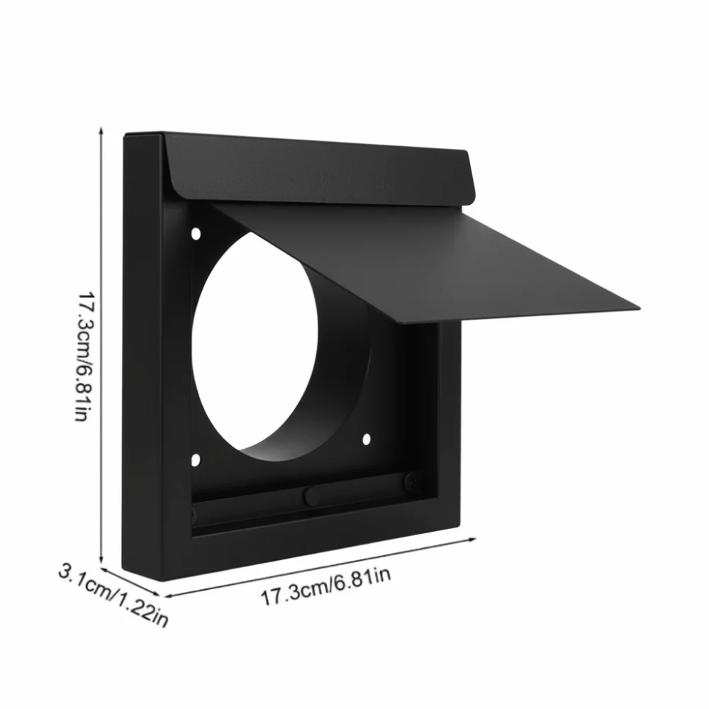 Damper Design Dryer Ventilation Cover Metal Material Designed Airflow Ventilation Appliance 4 Inch Size Airflow Enhancement