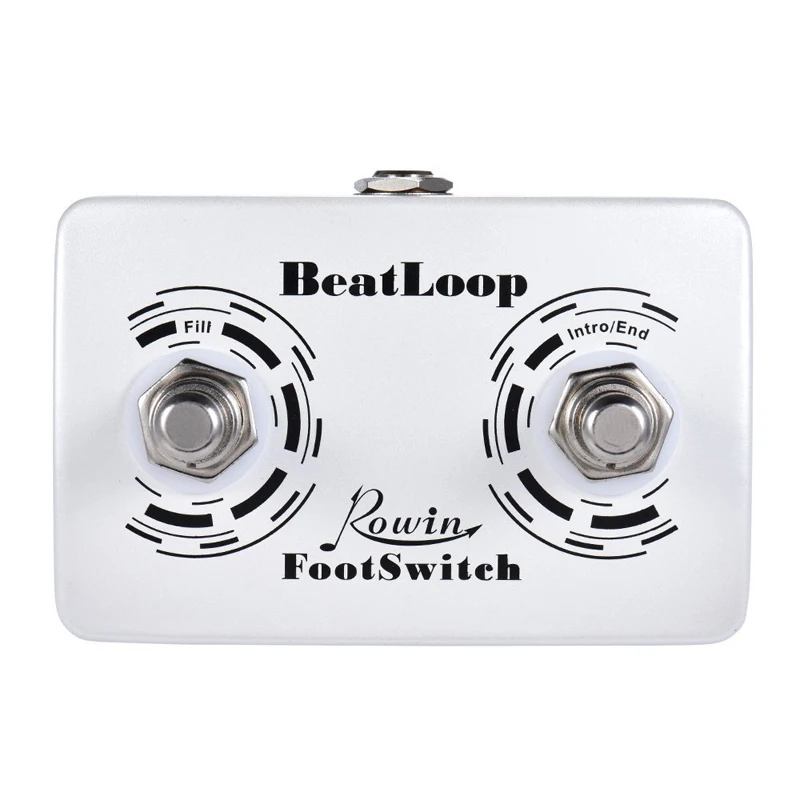 Rowin LBL-01 Guitar Beat Loop Pedals Drum Looper Machine 40 Drums Rhythm 50min Looper Recording Time Footswith Freely Included