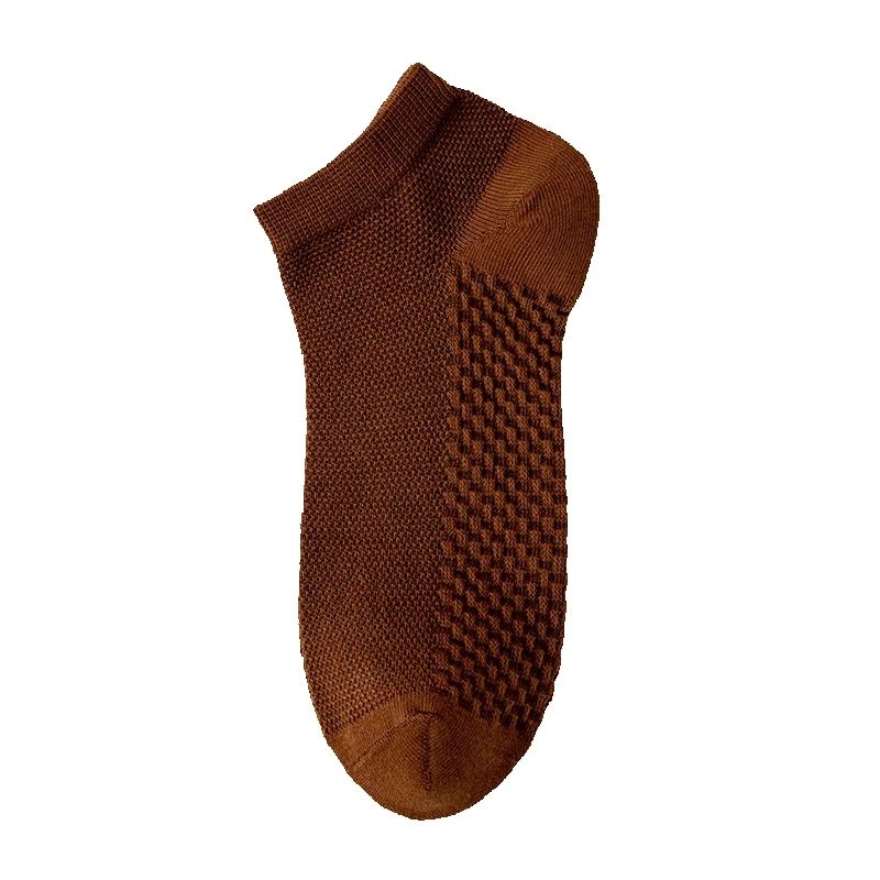 Atmungsaktive Herren Booties Aus Baumwolle Mit Massage-sohle_voghion.com