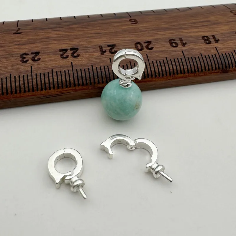 

Пряжка для подвесок из серебра 925 пробы, 1 шт.