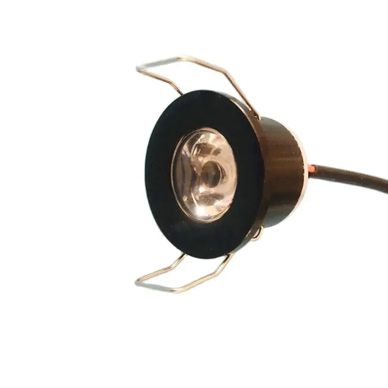 

Pack Of 20 Mini Lamp 3W Spot Black Recessed Led Ceiling Light For Home Cabinet 230V