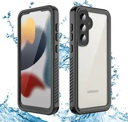 Universal Waterproof Shockproof Dirtproof Full Body Protective Phone Case - Galaxy S20 FE (Black)