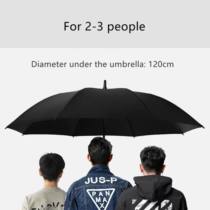 Fully Automatic Sunscreen Extra Long Handle Business Gift Umbrella for Mercedes-Benz Rolls-Royce Bentley and Other Luxury Cars