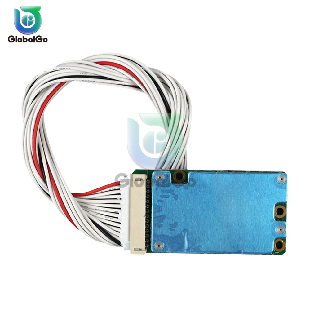 BMS 13S 48V 15A 20A Li-ion Lithium Battery Charger Protection Board Common/Separate Port 2-in-1 with NTC Temperature Protection 13s bms 18650 li ion lithium battery pack protection equalizer board bms 48v 50a pcb balance circuit board for electric vehicles