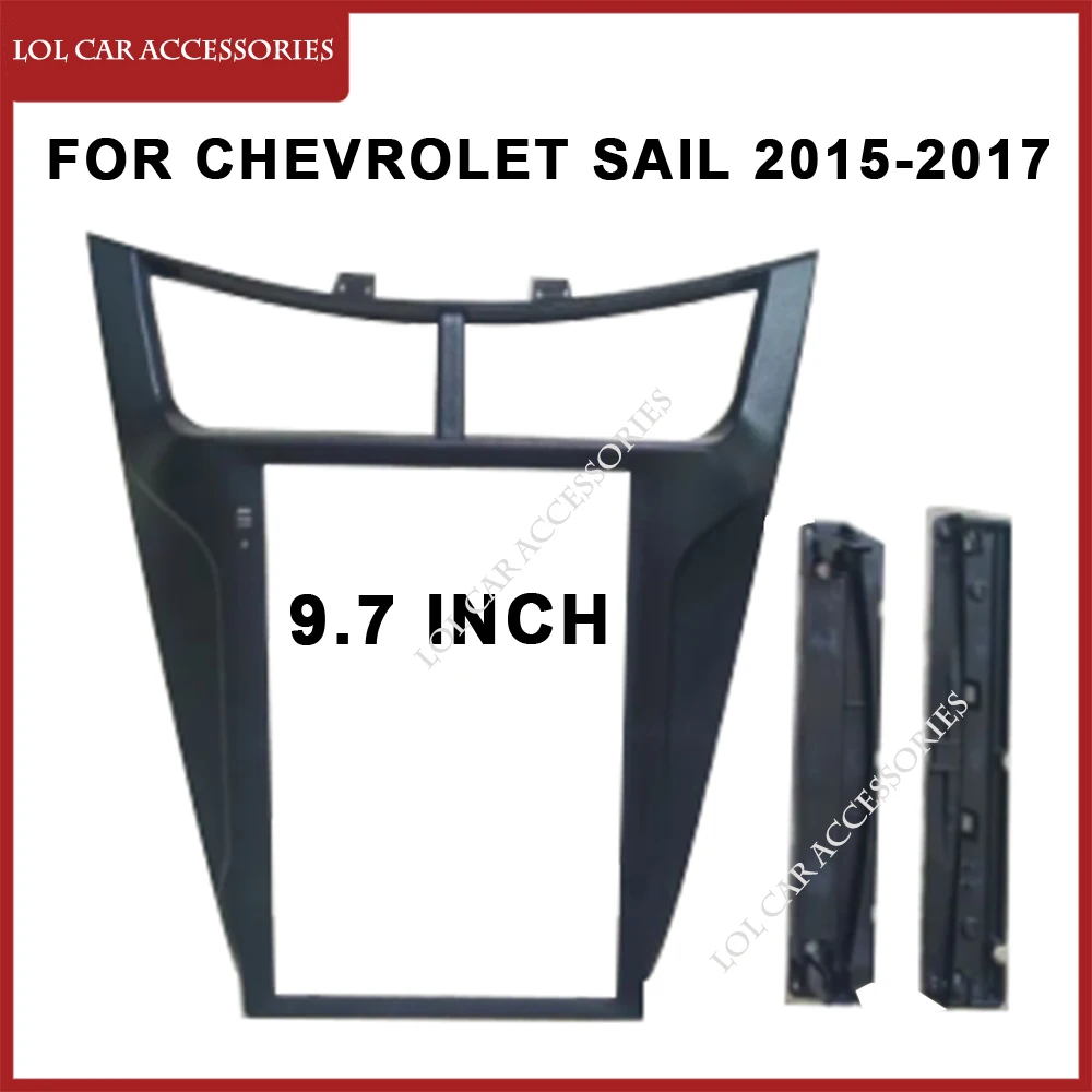 

9,7 дюймов для CHEVROLET New Sail 2015 для Tesla Style автомобильное радио Android плеер панель Корпус рамка головное устройство