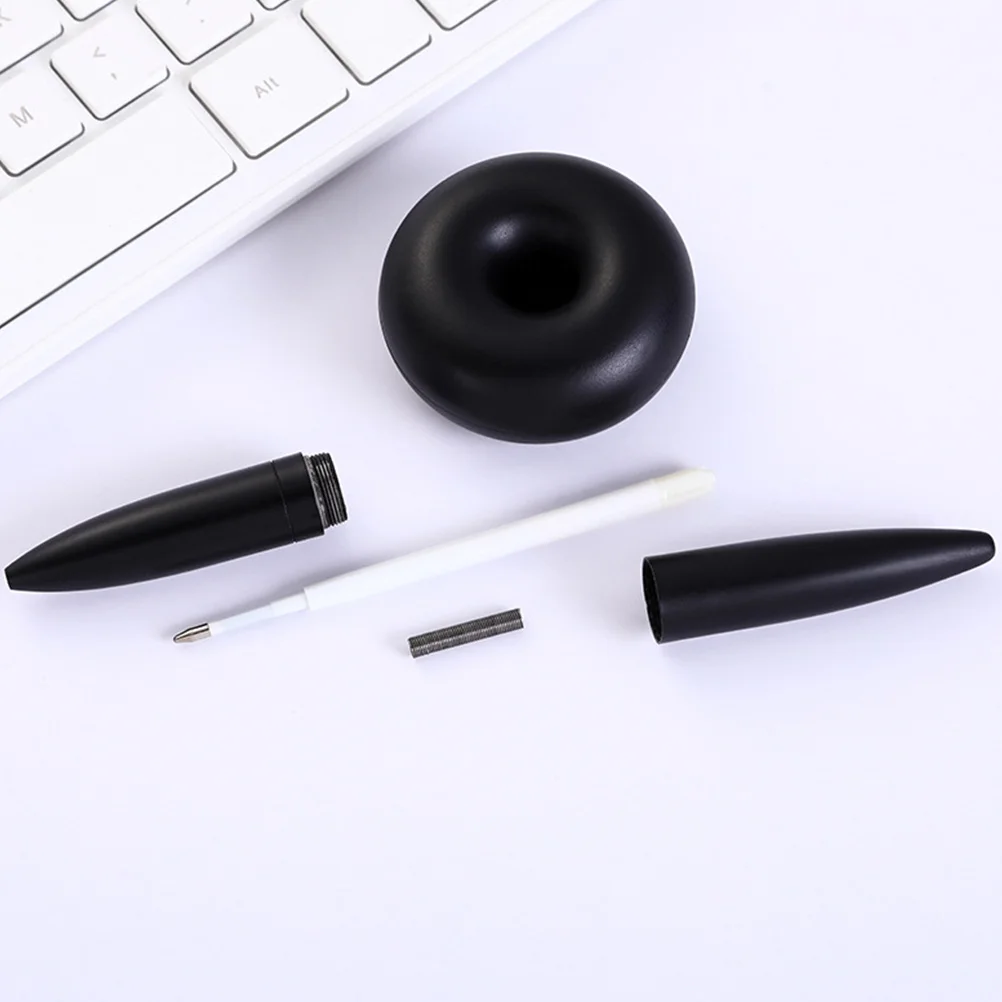 

2 Pcs Professional Pen Suspension Work Suits for Men Self Standing Ballpoint Metal Writing