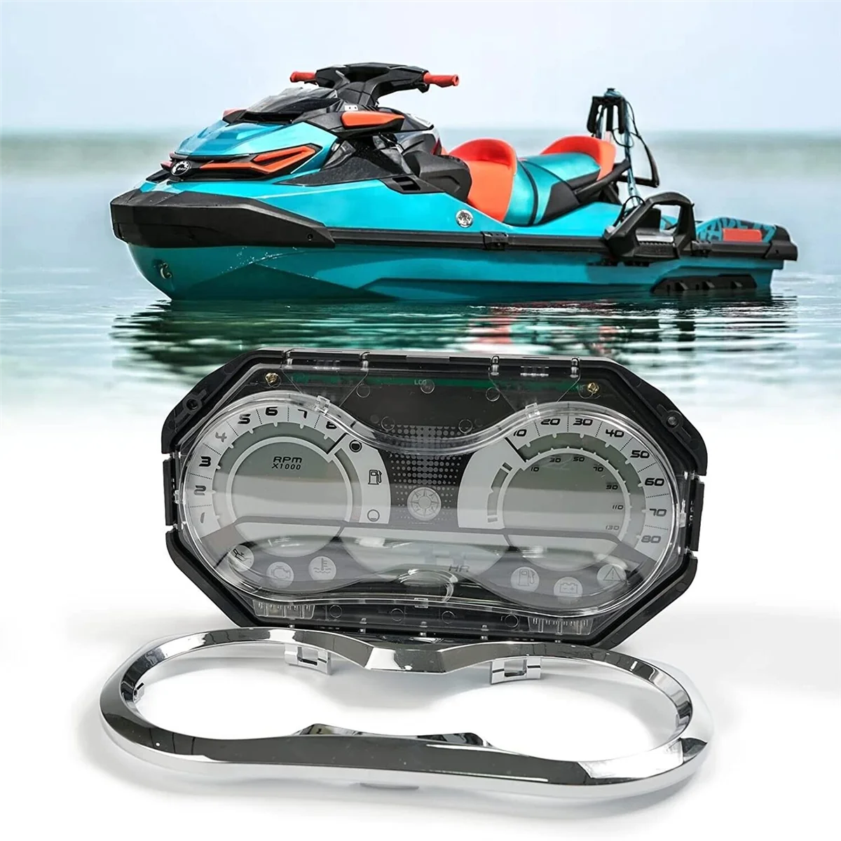 

Для Jet ski SeaDoo RXP-X RXT-X GTX BRP ЖК-Спидометр Калибр Cluster 278002270