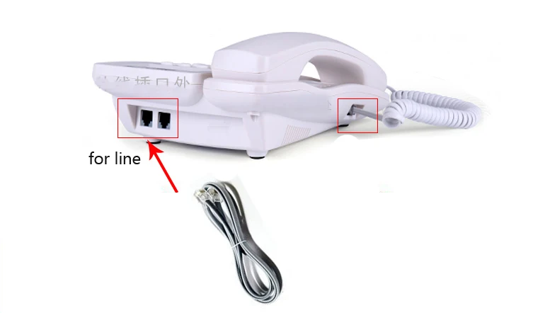 Description Picture 5 of itemWireless Telephone 1-4 handstes cordless Answering Machine 2.4G Corded Phone Handset office home hotel Long Range table phone