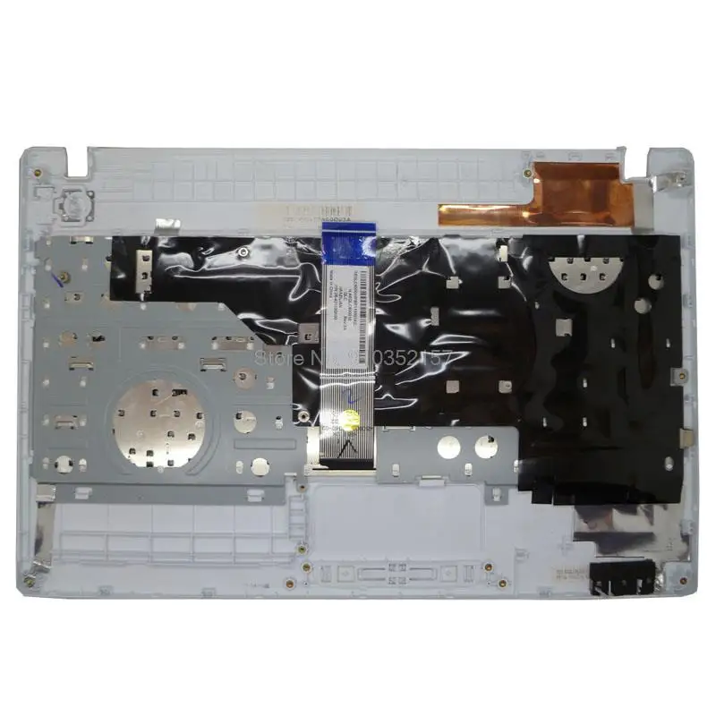Palmrest & Teclado para lg P420 Dzc3wqlcta00q03 Brasil br Dzc3wqlcta00q03a Espanha sp Dzc3wqlcta00003a Brasil br Branco Novo - Imagem 2