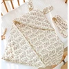 Infant Cotton Swaddles with Animal Ears Newborns Baby Swaddles Blanket Large 3