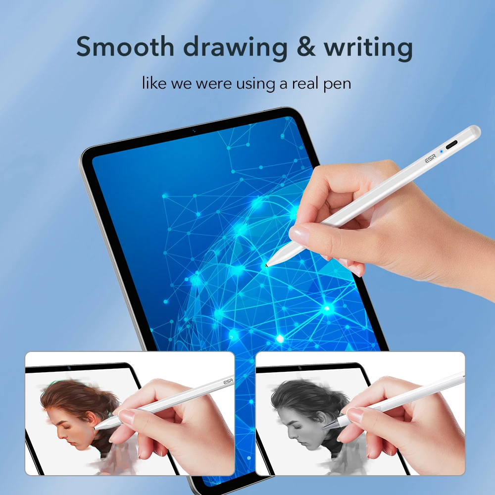 Digital Pencil for iPad with Synthetic Resin Nib - ESR